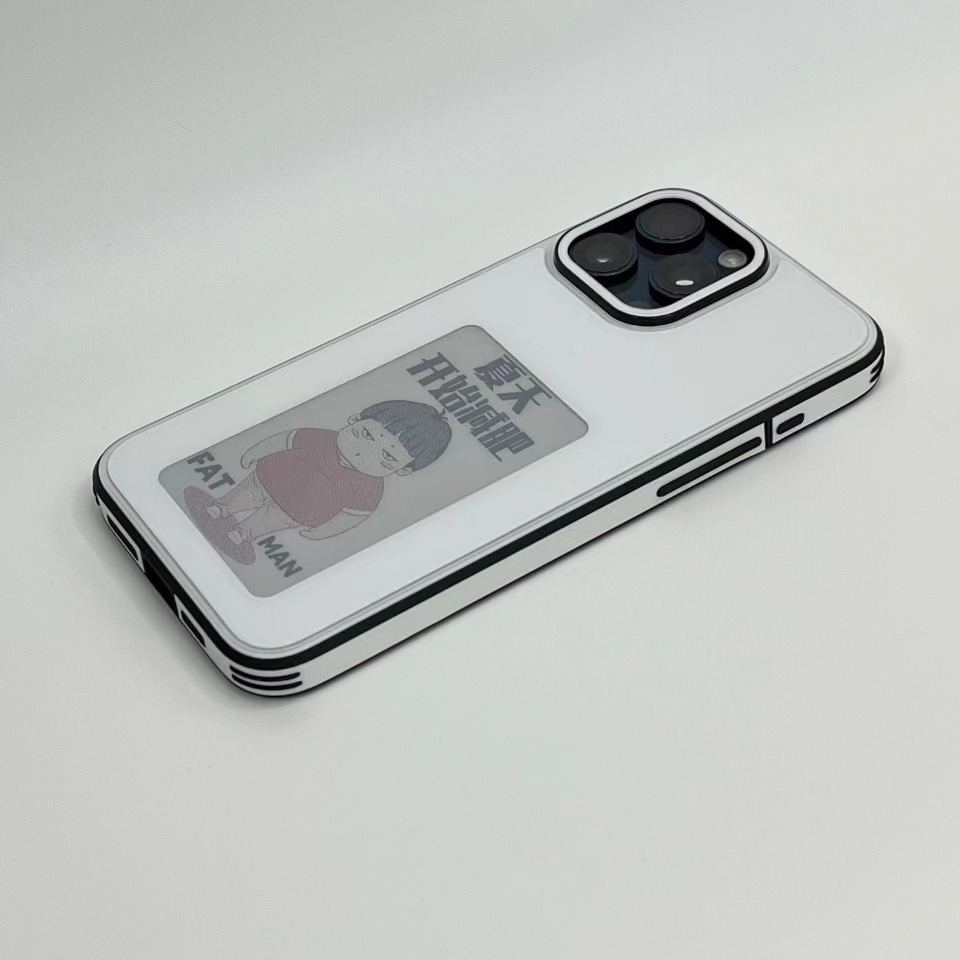 Elegante E-Ink Handyhülle – perfekt für iPhone-Modelle