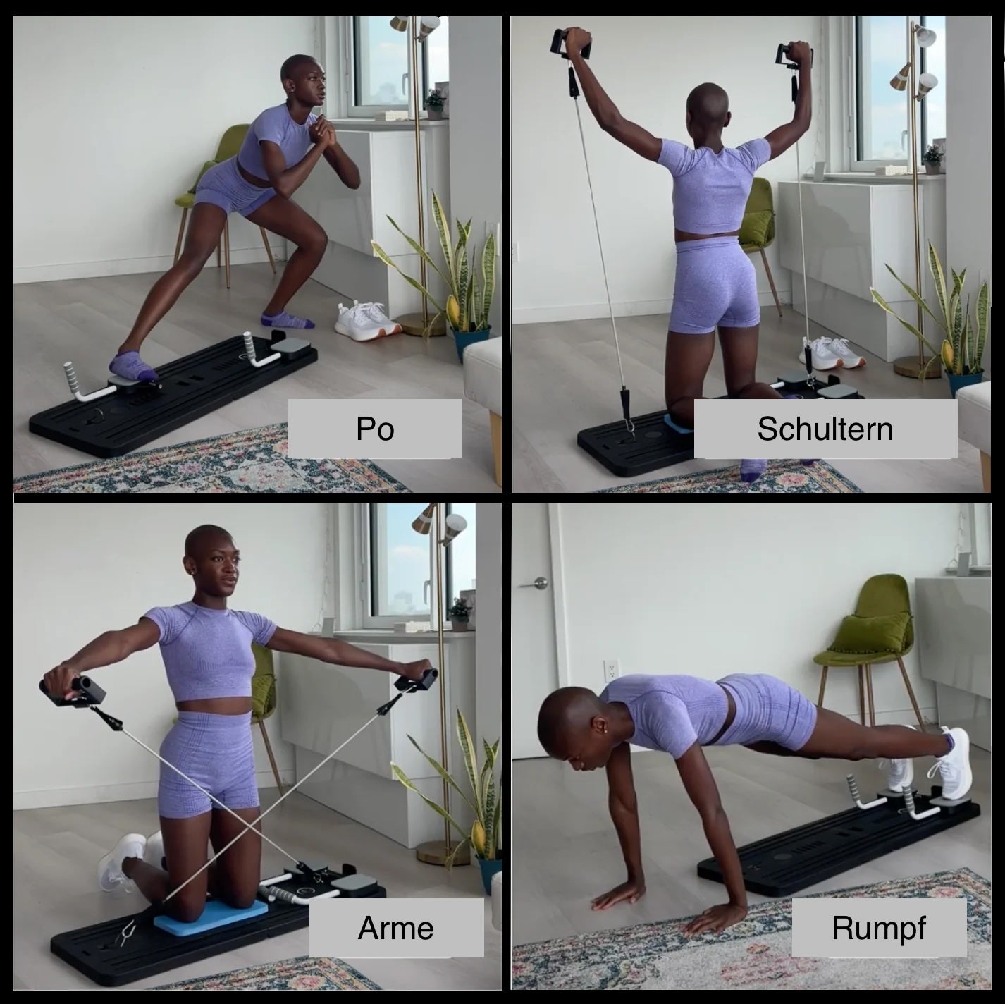 Multifunktionales Fitnessgerät Heimtrainer
