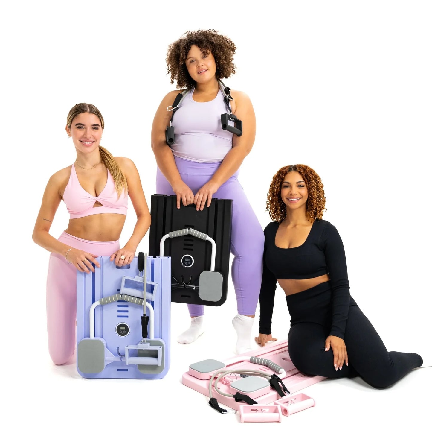 Fitnessbrett mit automatischer Rückprallfunktion und rutschfesten Griffen für Ganzkörpertraining zu Hause – 4-in-1 Workout-Gerät für Männer & Frauen