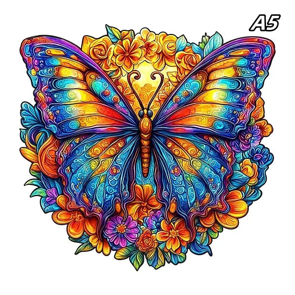 3D Tierpuzzle aus Holz – Tiger & Co. | Holzpuzzle für Kinder & Erwachsene I 200 Puzzleteile