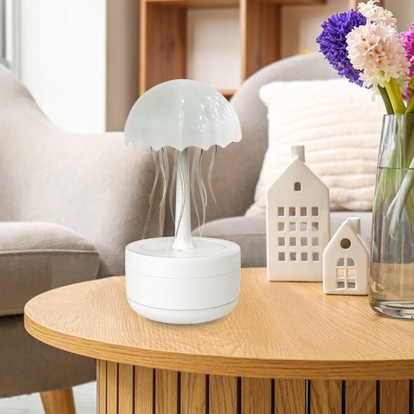 Detailaufnahme des Jellyfish Diffusors mit essenziellen Ölen für ein entspannendes Raumklima.