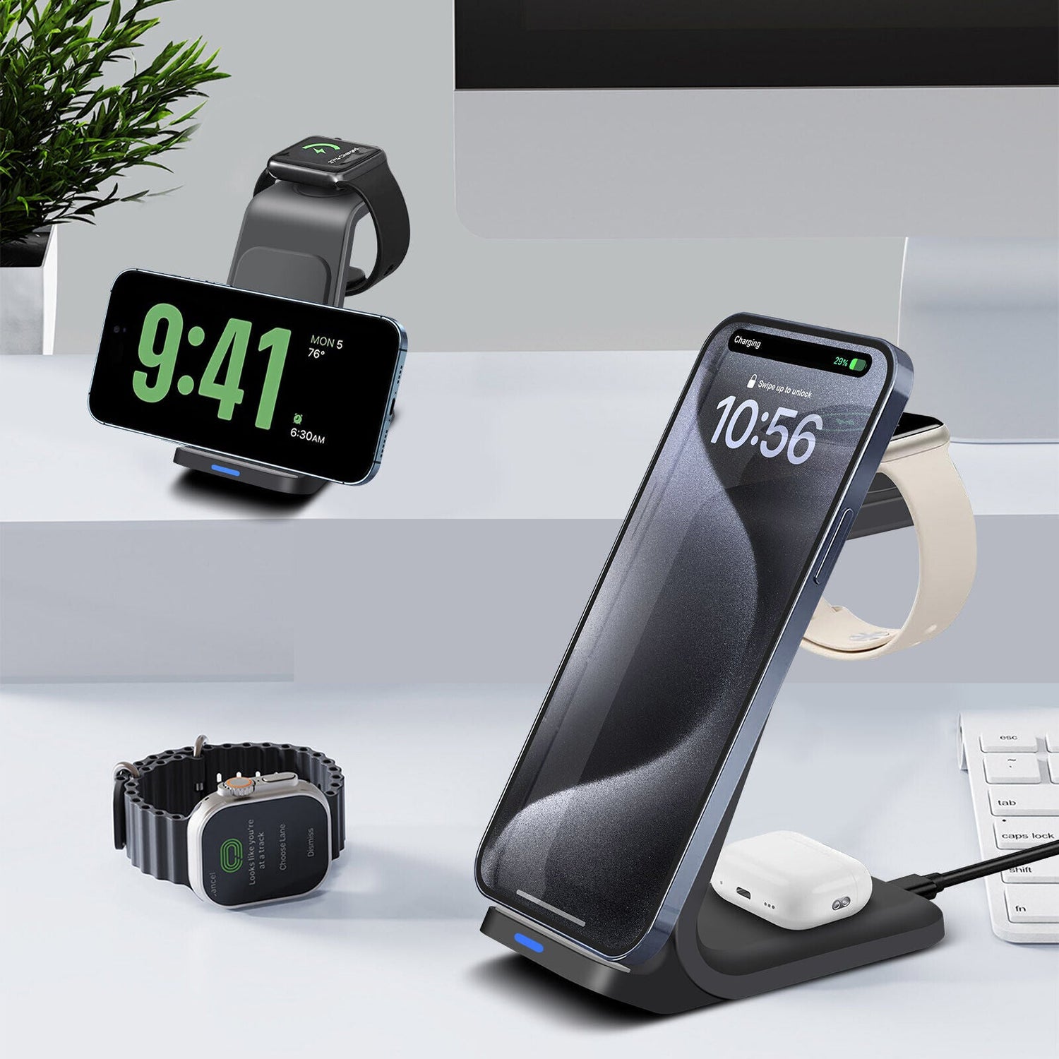Ladestationen für mehrere Geräte – iPhone, Watch & AirPods