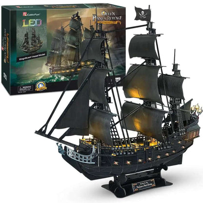 3D Piraten Schiff Puzzle EA-Onlineshop