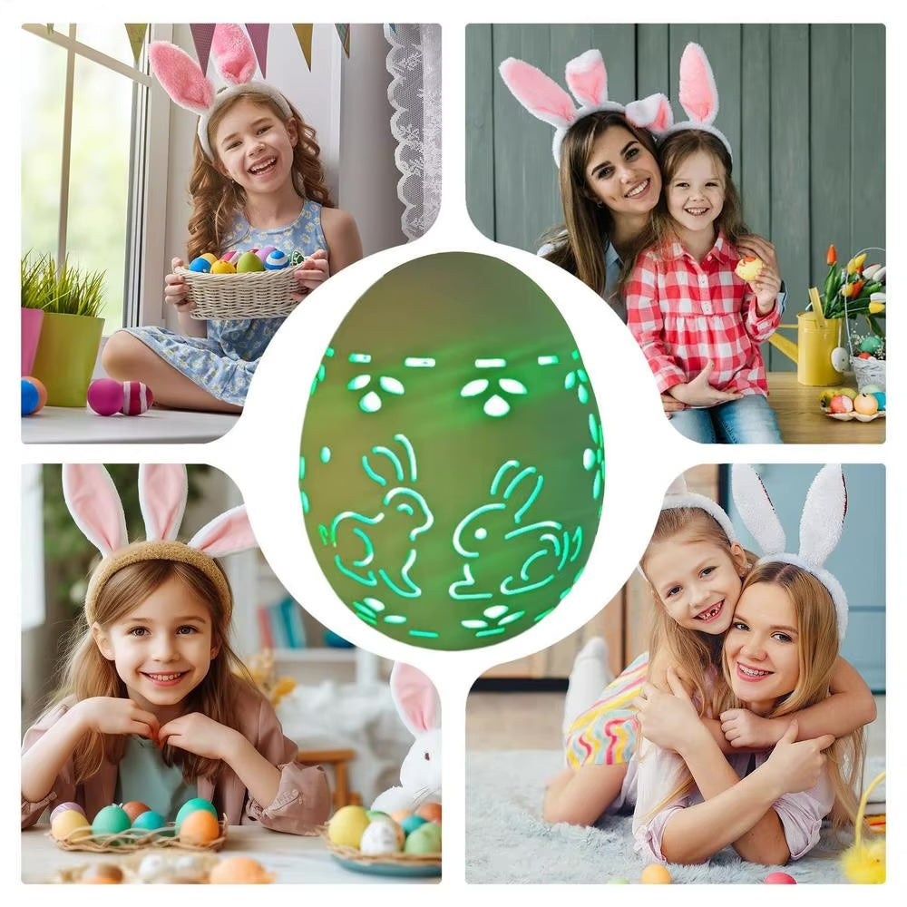 Bunte Ostereier LED-Lichterkette – Osterdeko, Party & Innenraum