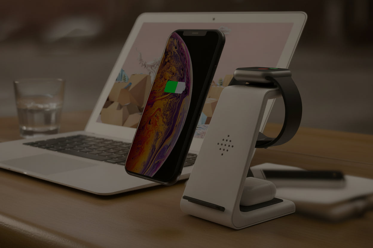 Ladestation iPhone 3 in 1