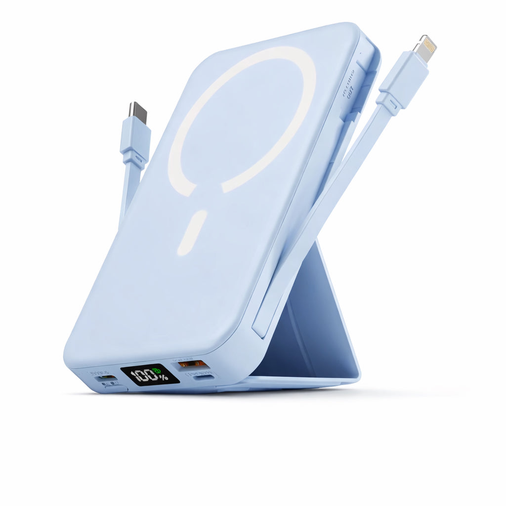 MagSafe Powerbank 10.000 mAh mit Standfuß 