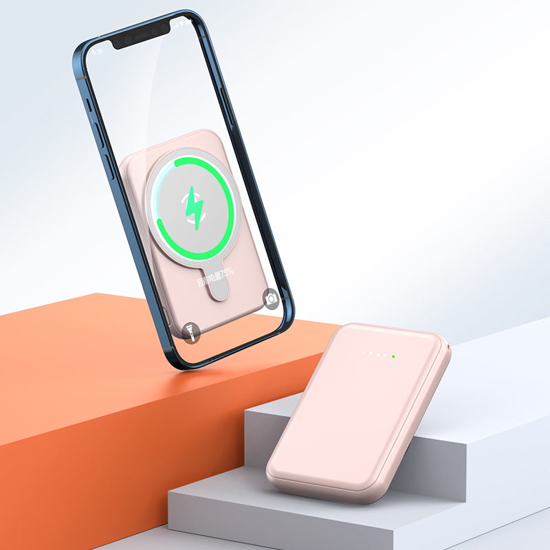 Magnetische Powerbank für iPhone – 10.000mAh, iPhone Kabellos Laden