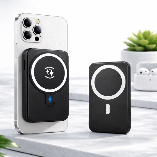 Magnetische Powerbank für iPhone – 10.000mAh, iPhone Kabellos Laden