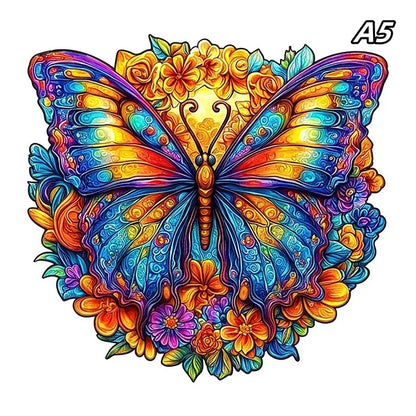 3D Tierpuzzle aus Holz – Tiger & Co. | Holzpuzzle für Kinder & Erwachsene I 200 Puzzleteile