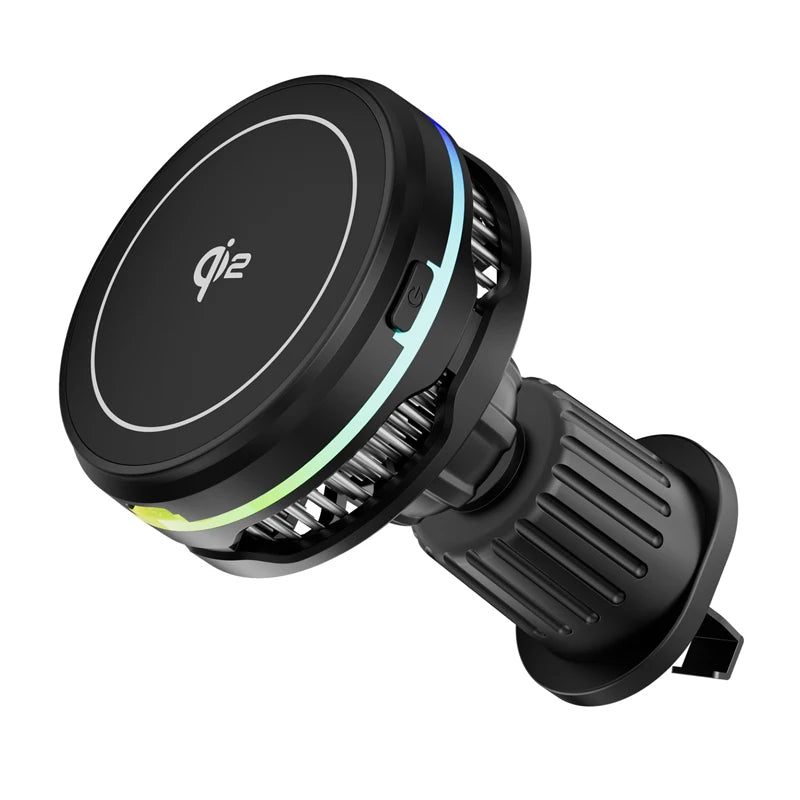 Magnetische Auto-Ladehalterung mit aktiver Kühlung fürs iPhone